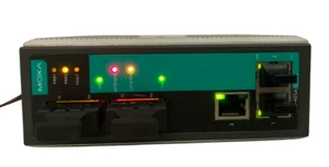 MOXA EDS-405A-SS-SC Managed Ethernet Switch 5 Port Managed 2 Single-Mode SC RJ45 - Picture 1 of 13