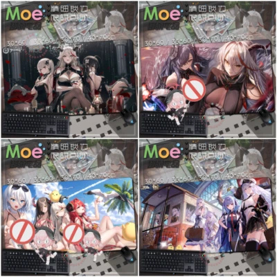 Alfombrilla de ratón Azur Lane alfombrilla de ratón para juegos alfombrilla de mesa de juego electrónica unisex Foto 1 de 4