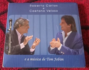 ROBERTO CARLOS E CAETANO VELOSO **E A Música De Tom Jobim** 2008 BRAZIL CD - Picture 1 of 3