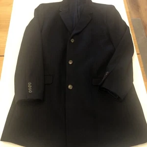 Jasper Conran Mens Navy Wool Blazer Size 46 - Picture 1 of 6