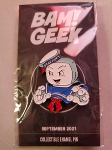 MIP - Bam! Horror Ghostbusters (Stay Puft Marshmallow Man) Sammlerstück Emaille Pin - Bild 1 von 2