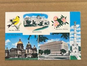 UNUSED POSTCARD -  IOWA - Picture 1 of 10