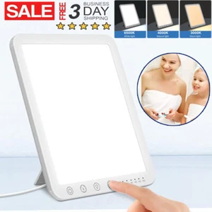 Tageslichtlampe 3 Farbtemperatur Dimmer Lichttherapie UV-frei Lichttherapielampe - Bild 1 von 16