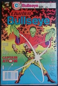 CHARLTON BULLSEYE #7! CAPTAIN ATOM!  FN 1982 CHARLTON COMICS