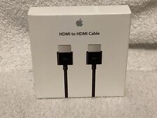 OEM Apple HDMI to HDMI Cable Black 1.8m 6 feet – NEW, factory seal– MC838ZM/B