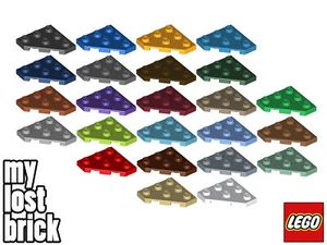 LEGO - Parte 2450 - Placas de cuña 3x3 corte esquina + NUEVO + SELECCIONAR COLOR / CANTIDAD - Imagen 1 de 25