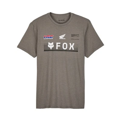 Fox Racing T-shirt SS Premium pour hommes ~ Honda X Premium graphite - Photo 1/2