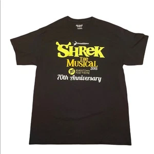 2015 Shrek Play Broadway T-shirt Size Large #disney #pixar #newyork #art - Picture 1 of 7