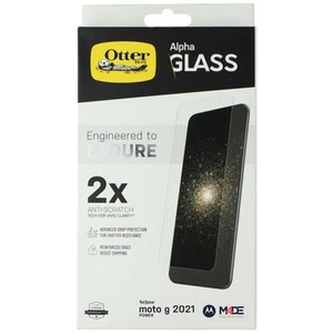 OtterBox Alpha Glass Screen Protector for Motorola Moto G Power (2021) - Clear - Picture 1 of 1