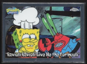 #68 Ravioli Give Me the Fomiloni - SpongeBob SquarePants Topps Chrome 2025 Base - Picture 1 of 2