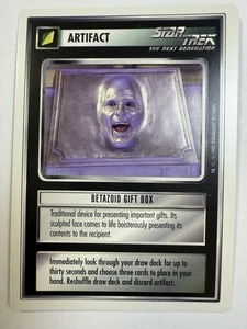 Star Trek CCG 1E WB95 Set BETAZOID GIFT BOX Rare Card NM - Picture 1 of 2