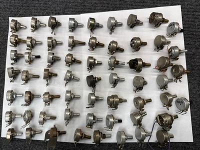 Lote de reparación de potenciómetro lineal de radioaficionado grande a granel mixto varios tipos marcas Foto 1 de 4