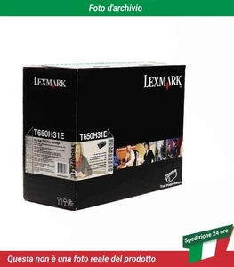 T650H31E Lexmark T650N Cartuccia del Toner Nero - Photo 1/4