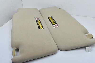 Juego de parasol Acura RL 2005 2008 beige buzo delantero izquierdo pasajero derecho OEM Foto 1 de 4