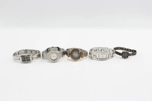 Womens Assorted Fashion Watches Quartz Fossil Rotary Etc Working x 5 - Picture 1 of 7