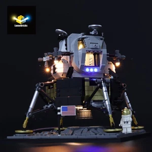Éclairage décoration LED classique Pour LEGO® NASA Apollo 11 Lunar Lander 10266 - Picture 1 of 12