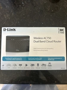 D-Link Wireless AC 750 Dual Band Cloud Router (DIR-810L) Brand New - Picture 1 of 5