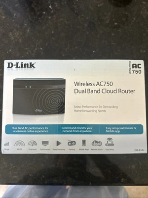 D-Link Wireless AC 750 Dual Band Cloud Router (DIR-810L) Brand New - Image 1 of 4