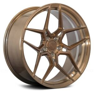 22” ROHANA RFX11 BRUSHED BRONZE WHEELS FOR BENTLEY FLYING SPUR & CONTINENTAL GT