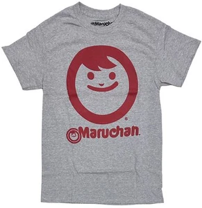 Maruchan Cup of Ramen Instant Noodle Soup Men's Happy Face Tee Shirt - Picture 1 of 4