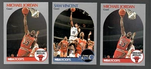 1990-91 Hoops Jordan 3cardlot #65#223 with err Jordan wear no.12 MJ41/42/43 - Bild 1 von 2