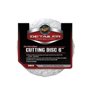 Discos de corte del sistema de corrección de microfibra Meguiars 6" 150 mm DMC6 - ALMOHADILLA ÚNICA - Imagen 1 de 1
