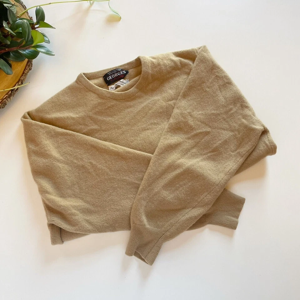 • Suéter de lana de cordero escocés vintage George's by McGeorge • Talla 12 - Envío gratuito Foto 1 de 4