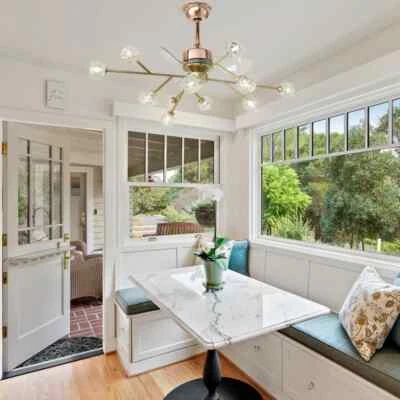 42'' Ceiling Fan with 12-light Sputnik Crystal Chandelier 6 Speeds and Reverse - Image 1 of 4