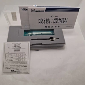 NSK NR-2551 Nakanishi NR2551 Precision Spindle With Ceramic Bearing, 50k MAX RPM - Picture 1 of 8