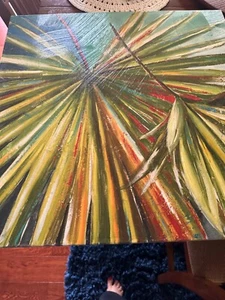 2 wall prints tropical 24 x 24 - Picture 1 of 5