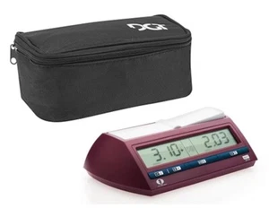 DGT 2010 Digital Chess Clock and Game Time - FIDE Approved with CARRYING BAG - Picture 1 of 4