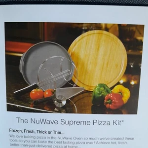 NuWave Oven Supreme Pizza Flipper Kit New, Slight Damage - Picture 1 of 7