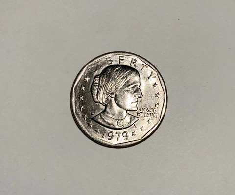 1979 Susan B Anthony Liberty ( rare FG mint mark) ONE DOLLAR U.S. Coin Cover