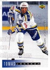 1995-96 Swedish Upper Deck #95 Tomas Jonsson