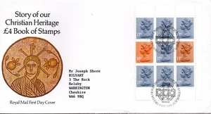 1984 SG X886bl The Story of Christian Heritage First Day Cover  - Picture 1 of 1
