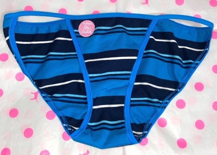 NWT VICTORIA'S SECRET PINK VINTAGE RARE STRING BIKINI PANTIES Pink Y2K panty - Imagem 1 de 4