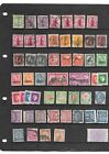 New Zealand officials postage due life insurance stamp duty used collection