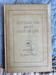 getting the most out of life hardcover book 1948 - Picture 1 of 5