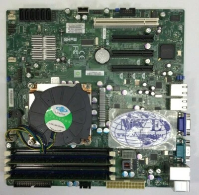 SUPERMICRO X8SIL-F 2x-2GB RAM INTEL X3440 DYNATRON HEATSINK SERVER MOTHERBOARD - Image 1 of 4
