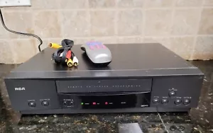 RCA VR346 VHS Video Cassette Recorder Videorecorder Player mit Fernbedienung AV Kabel selten - Bild 1 von 17