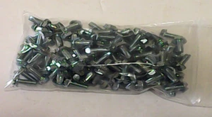 10-32 x 1/2 Sechskant-Scheibenkopf mit Schlitz Typ 23 Gewindeschneidschraube Zink - Bild 1 von 2