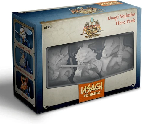 IDW Games Usagi Yojimbo Hero Pack Arcadia Quest BRAND NEW UNOPENED Cover