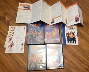 Beachbody Turbo Jam big Lot 4 DVD Turbo Slim Kick Start Result Guidebook & cards