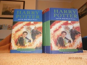 J.K.ROWLING HARRY POTTER AND THE HALF BLOOD PRINCE 1ST/1ST U.K HB VGC - Picture 1 of 1