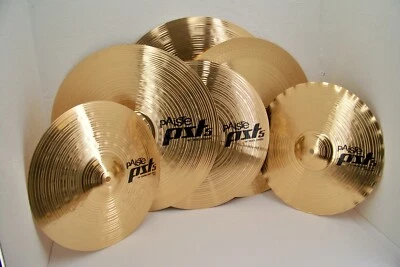 Juego de platillos de roca Paiste PST5/gratis 16" Rock Crash y 18" China con compra/068FR1618 Foto 1 de 4