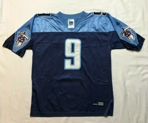 NFL Junior Size 14/16 Tennessee Titans Steve McNair #9 by Adidas - Picture 1 of 7