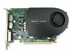 second generati nVIDIA Quadro Q2000 1GB PCI-E 16x DDR5 Video Card professional - Picture 1 of 4