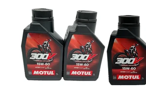 15,30€/l Motul 300 V 4T Off Road 15W-60 3 x 1 Ltr - Afbeelding 1 van 1
