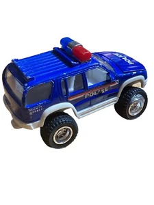 HOT WHEELS POLICE CHIEF CAR VINTAGE 1998 DARK BLUE - Picture 1 of 8