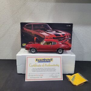 *RARE* EXACT DETAIL 1970 CHEVELLE SS 454 LS6 1/18 DIECAST LIMITED EDITION W. COA